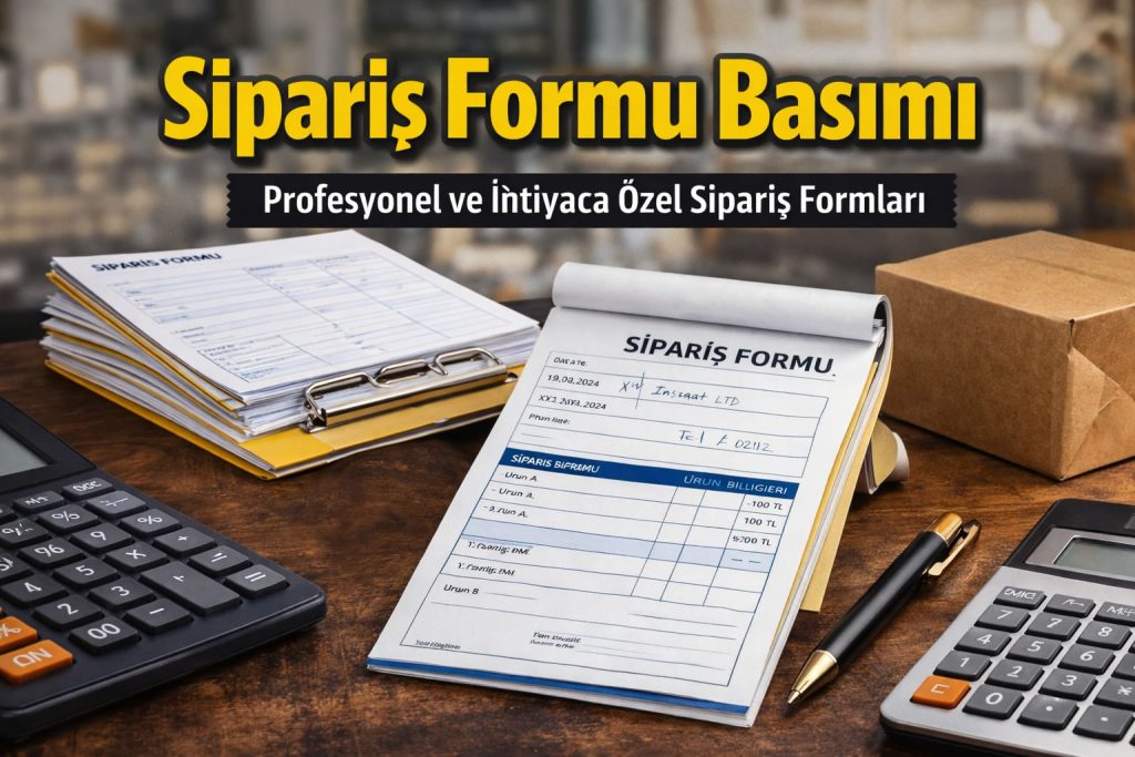 Sipariş Formu Basımı
