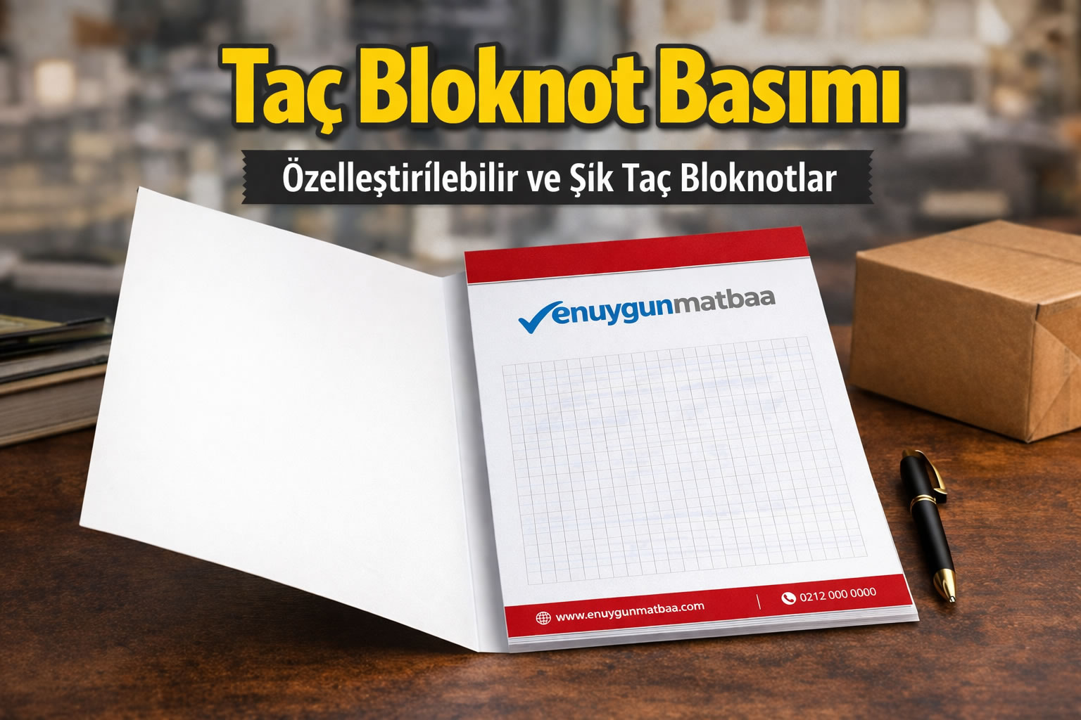 Taç Bloknot Basımı