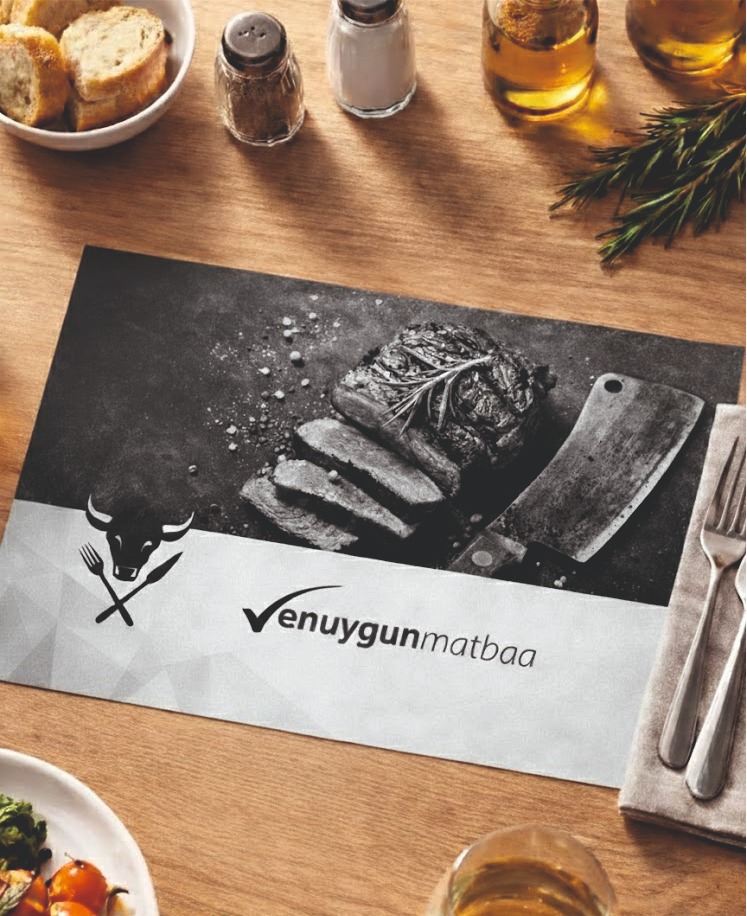 Amerikan Servis Tek Renk Baskı