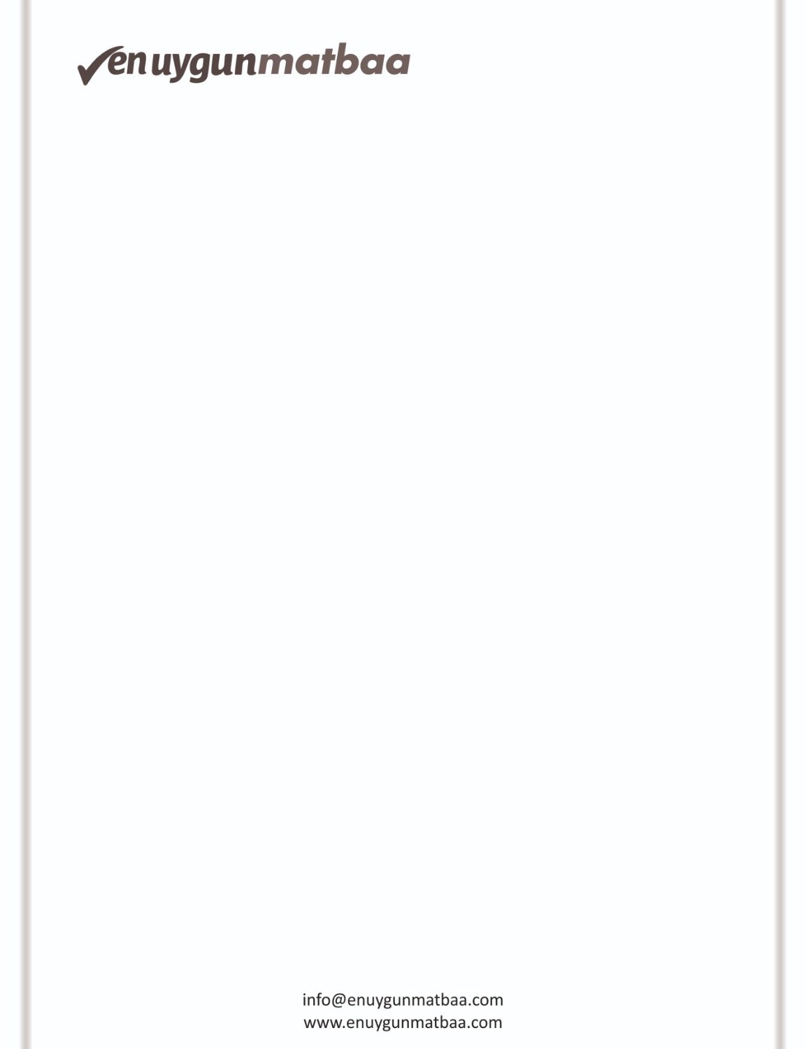 Antetli Kağıt Basımı