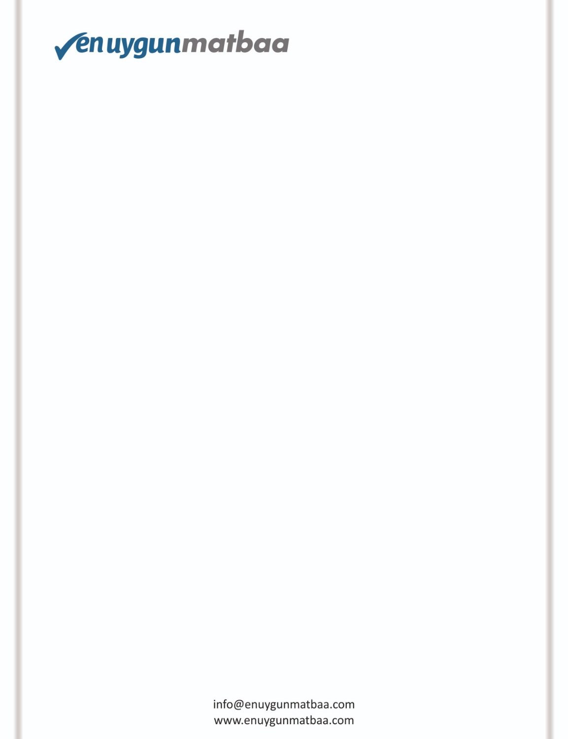 Antetli Kağıt Baskısı