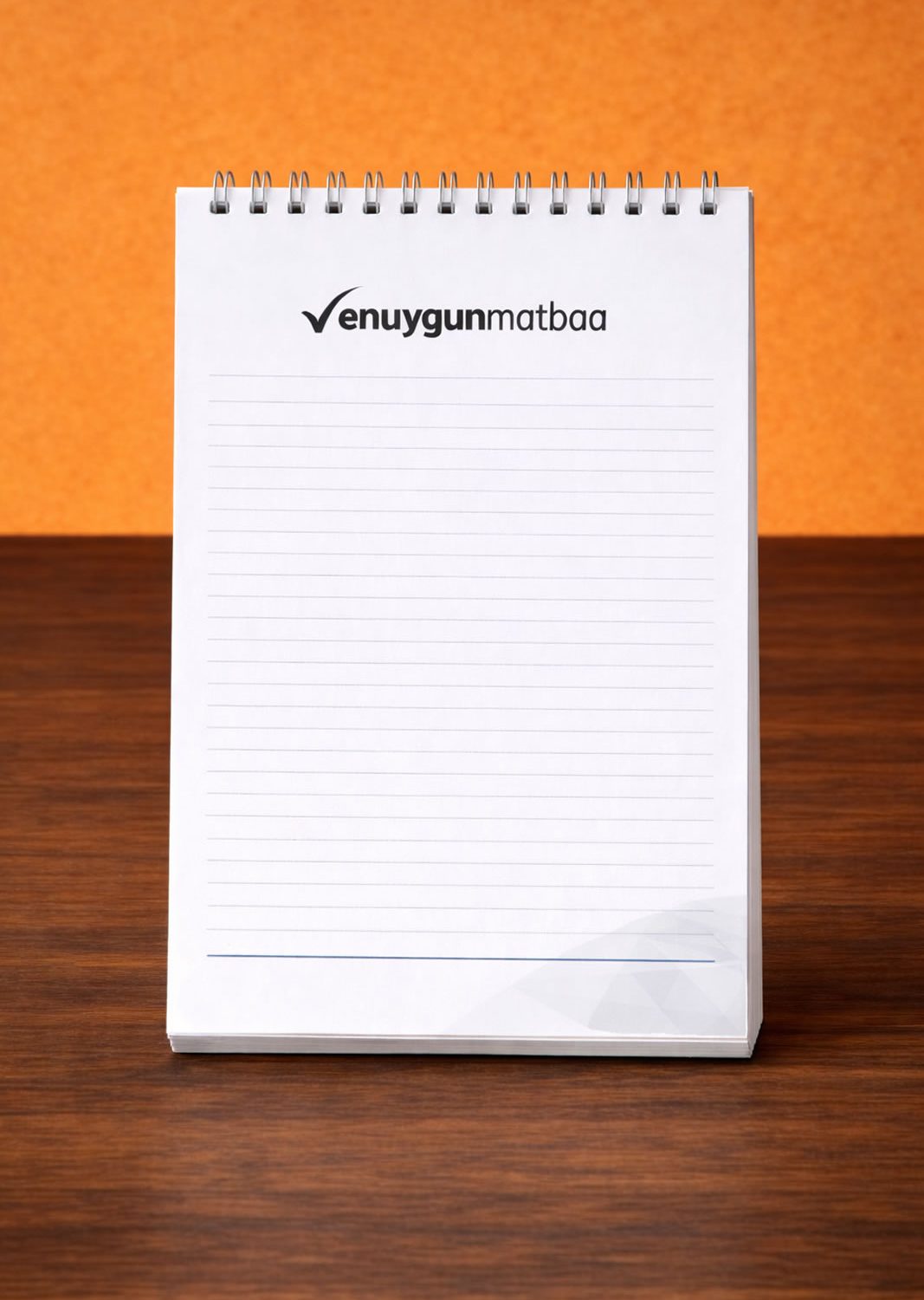 Üstten Spiralli Bloknot Basımı